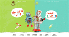 Desktop Screenshot of prime-junior.com